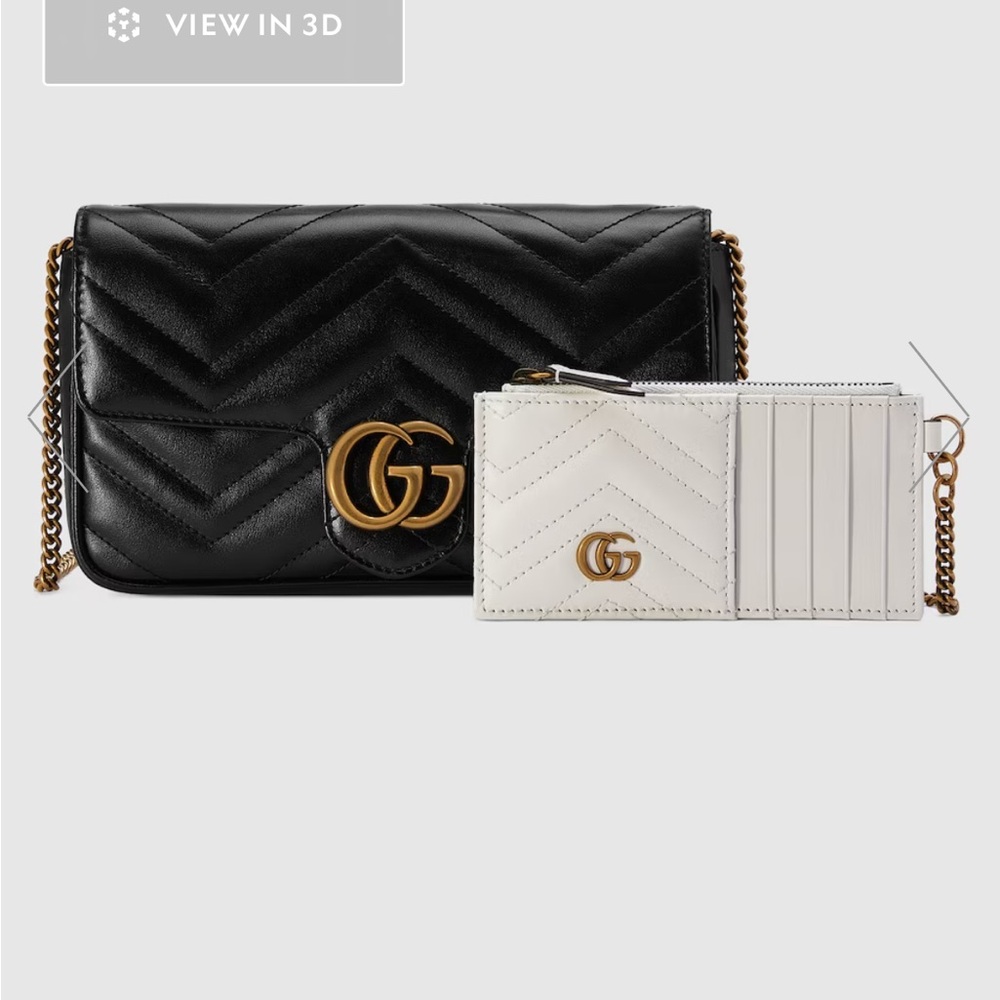 Gucci Marmot Super mini with card sleeve - brand new and never used
